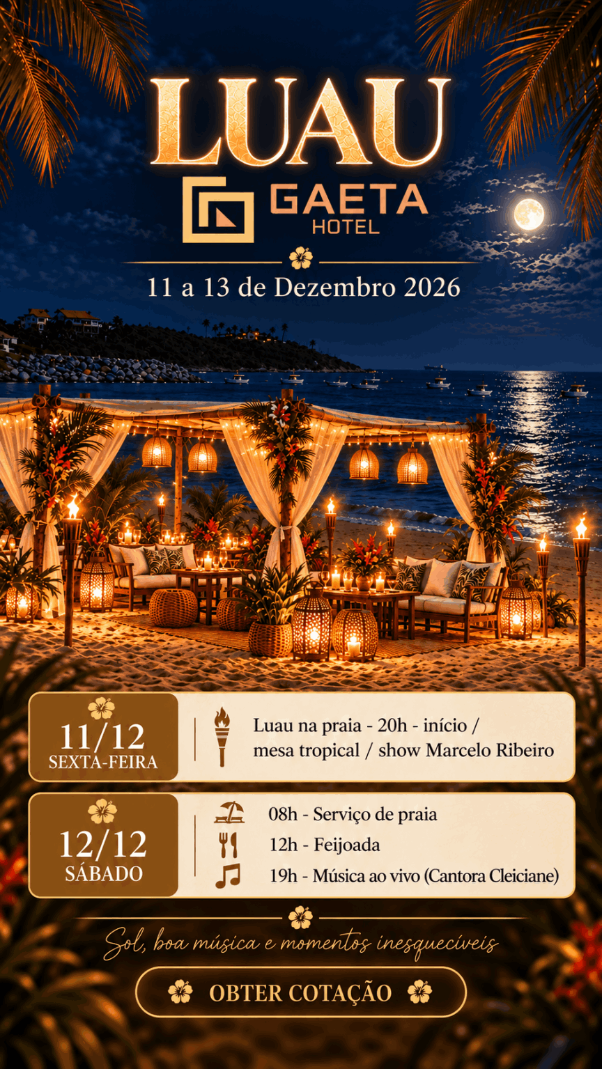 Luau do Gaeta Hotel